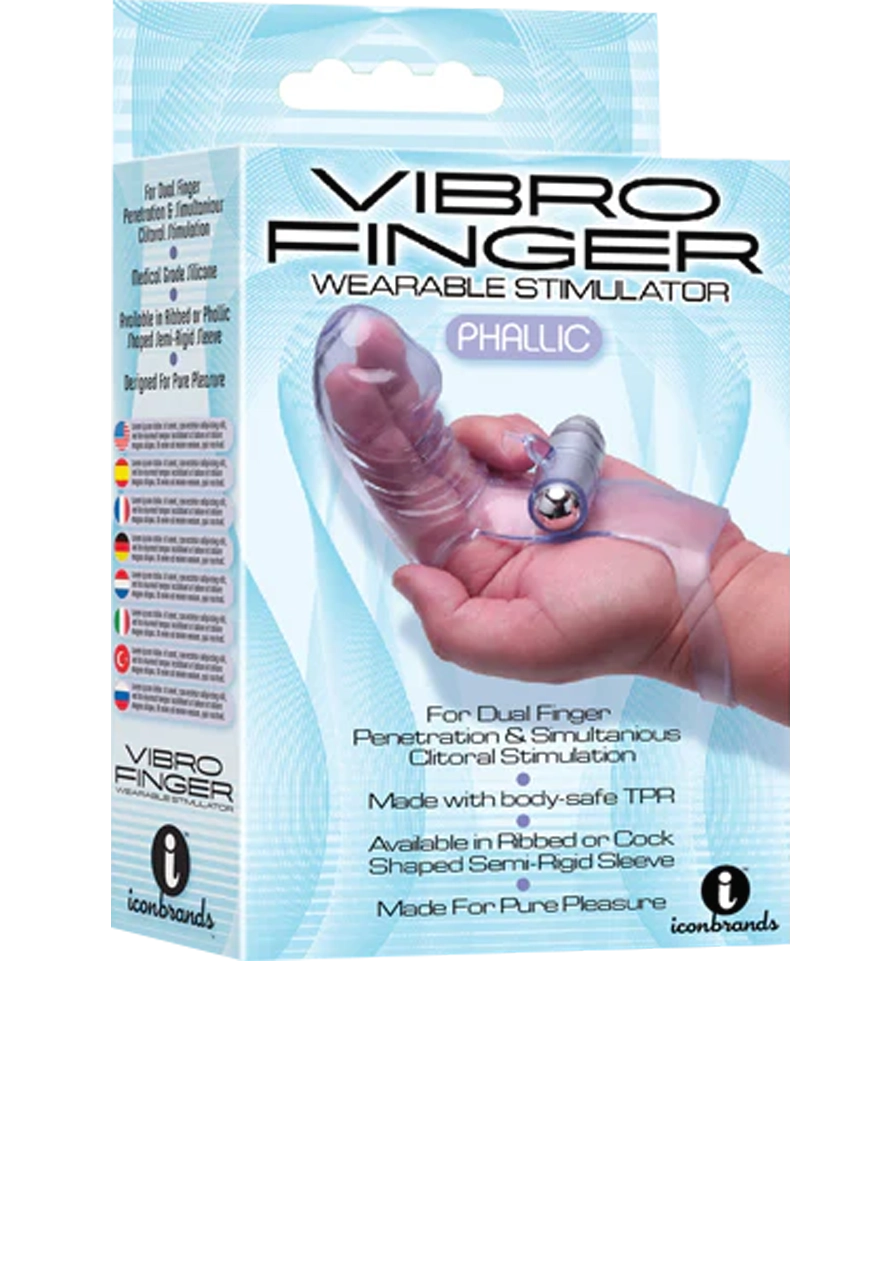 Icon Brands - Vibro Finger, Phallic