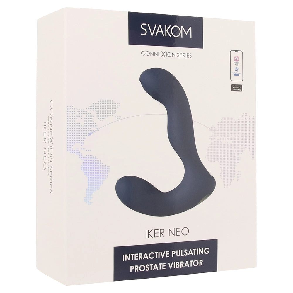 Iker Neo Interactive Prostate Vibe in Navy Blue