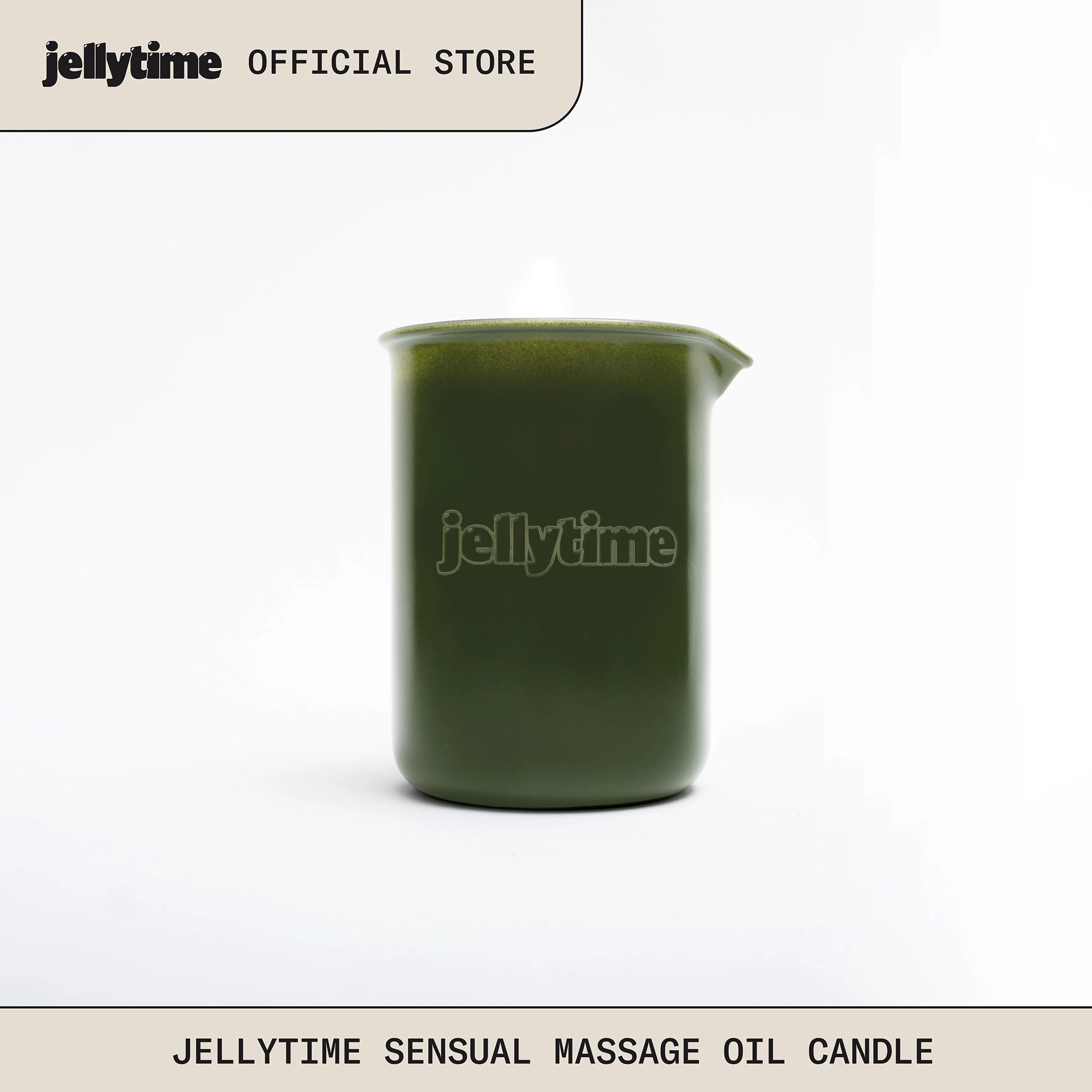 Jellytime Sensual Massage Oil Candle