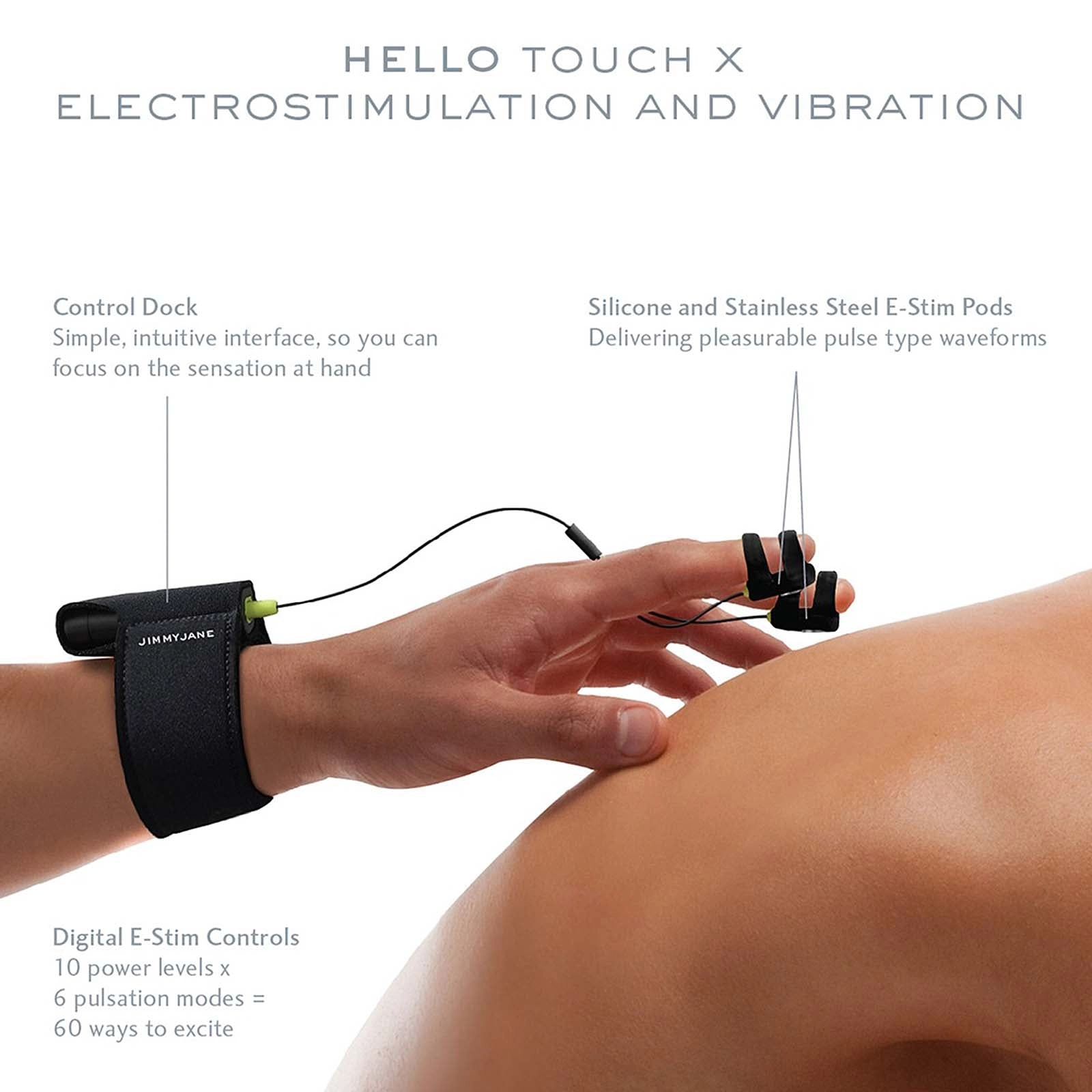 JimmyJane Hello Touch X - Black