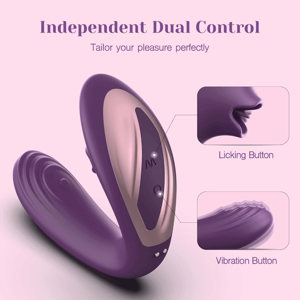 Juicy Clitoral Licking Vibrator (B2B)