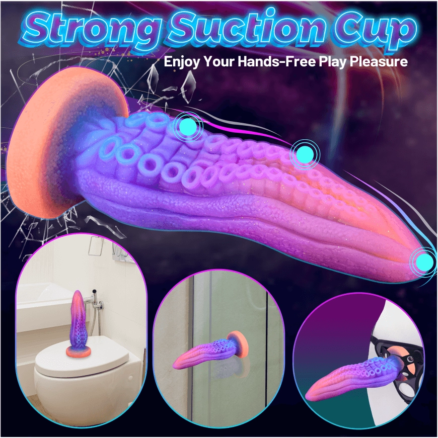 Kanaloa 9.66 Monster Dildo With A Mesmerizing Octopus Tentacle Texture - Laphwing