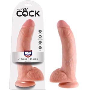 King Cock 9 Cock with Balls