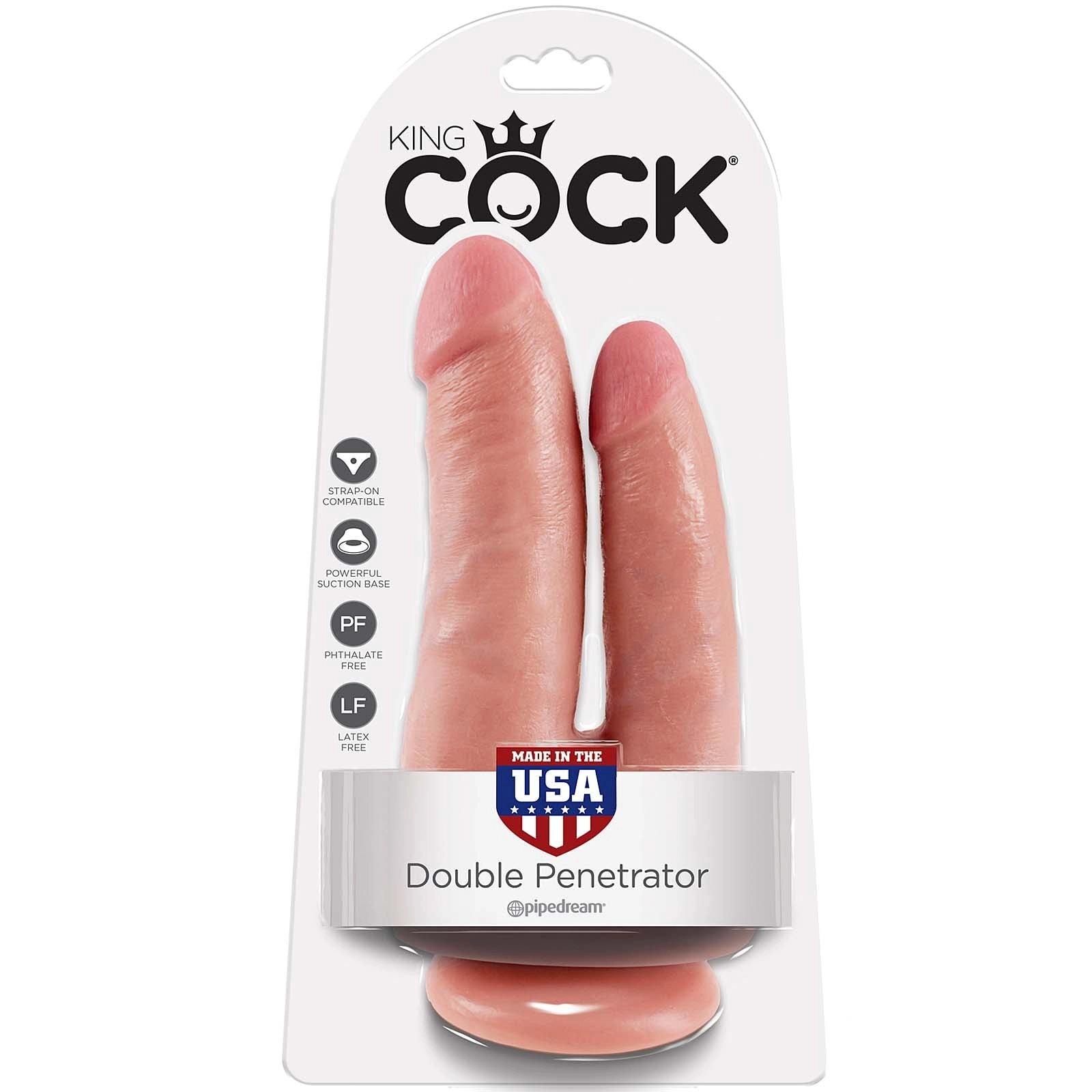 King Cock Double Penetrator - Flesh