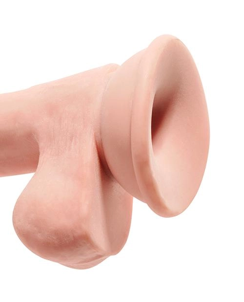 King Cock Plus Triple Density Cock W/balls Realistic Dildo 6.5, 7.5, 8 Inch