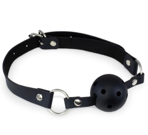 Kink curious ball gag & nipple clamps set