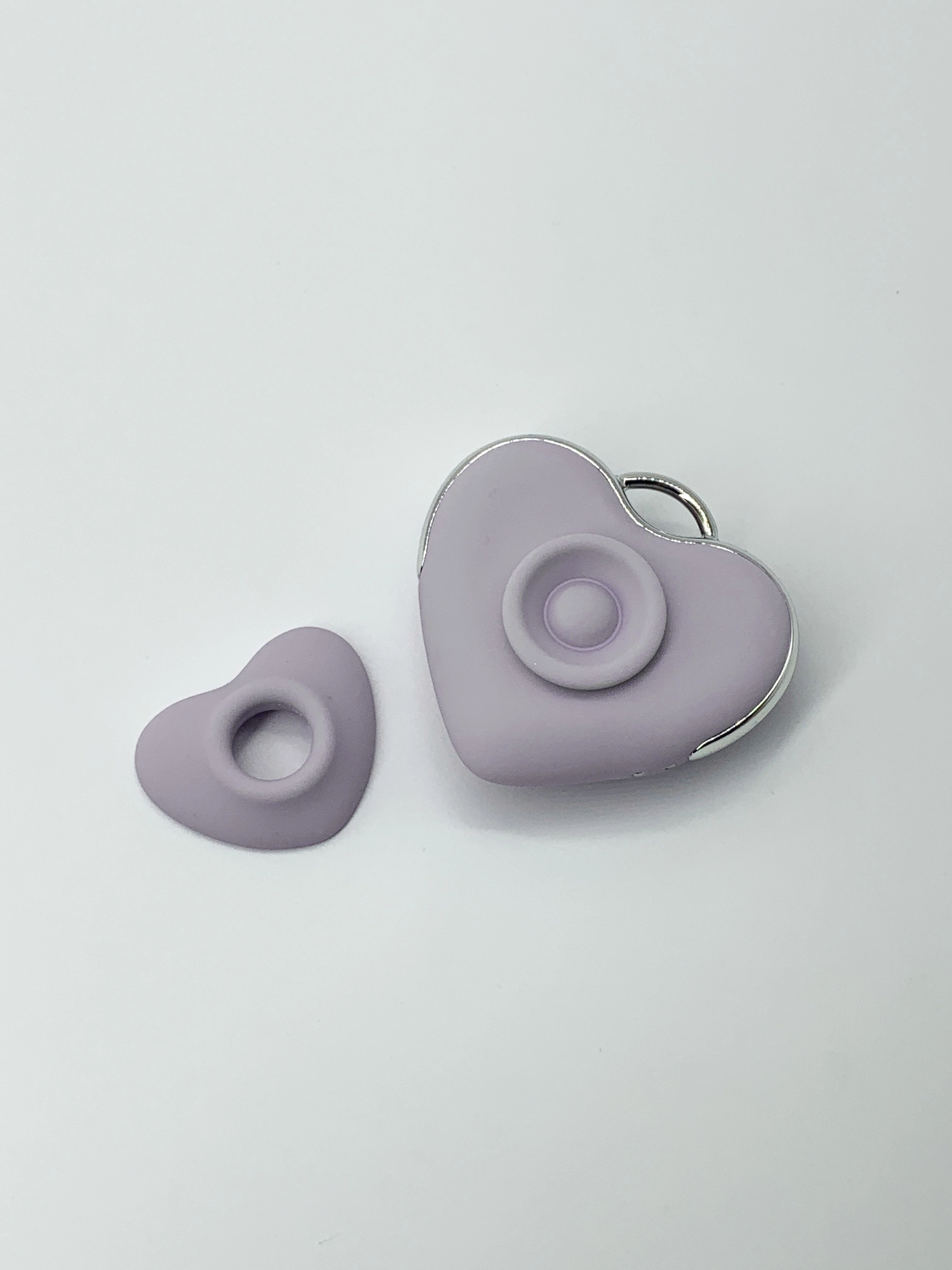 Le Heart Suction Vibe in Purple