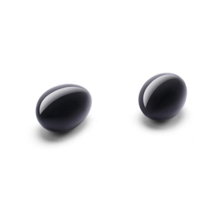 Le Wand Black Obsidian Crystal Yoni Eggs