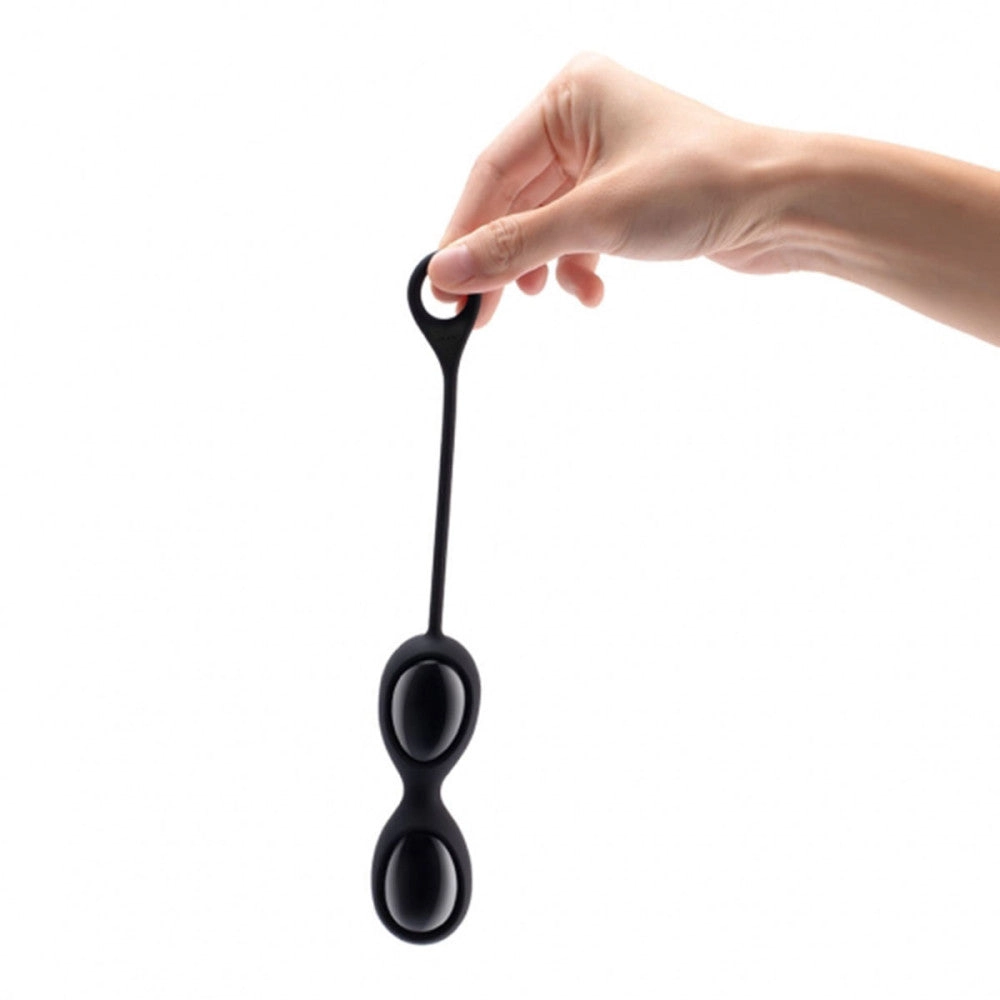 Le Wand Black Obsidian Crystal Yoni Eggs