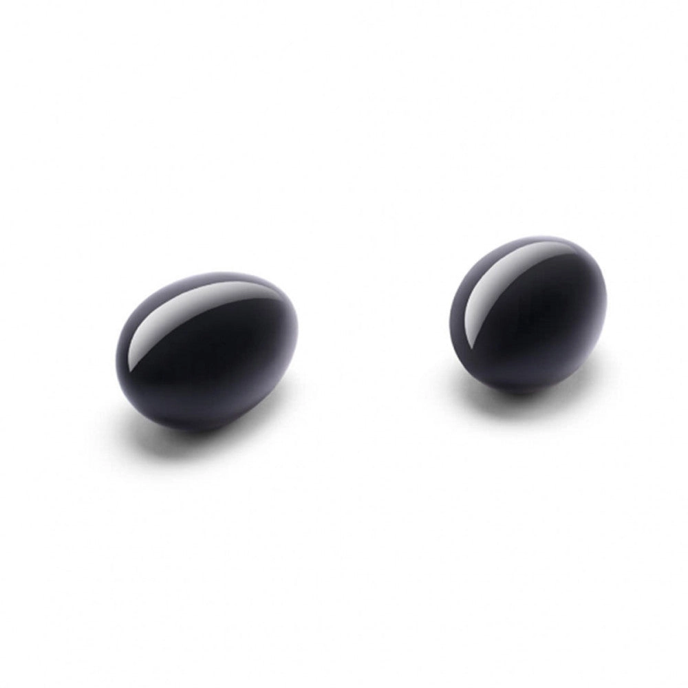 Le Wand Black Obsidian Crystal Yoni Eggs