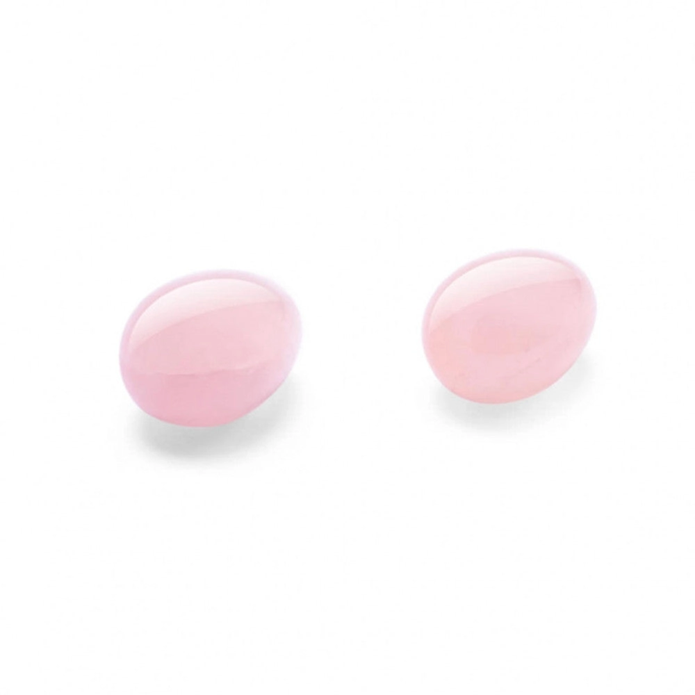 Le Wand Rose Quartz Crystal Yoni Eggs