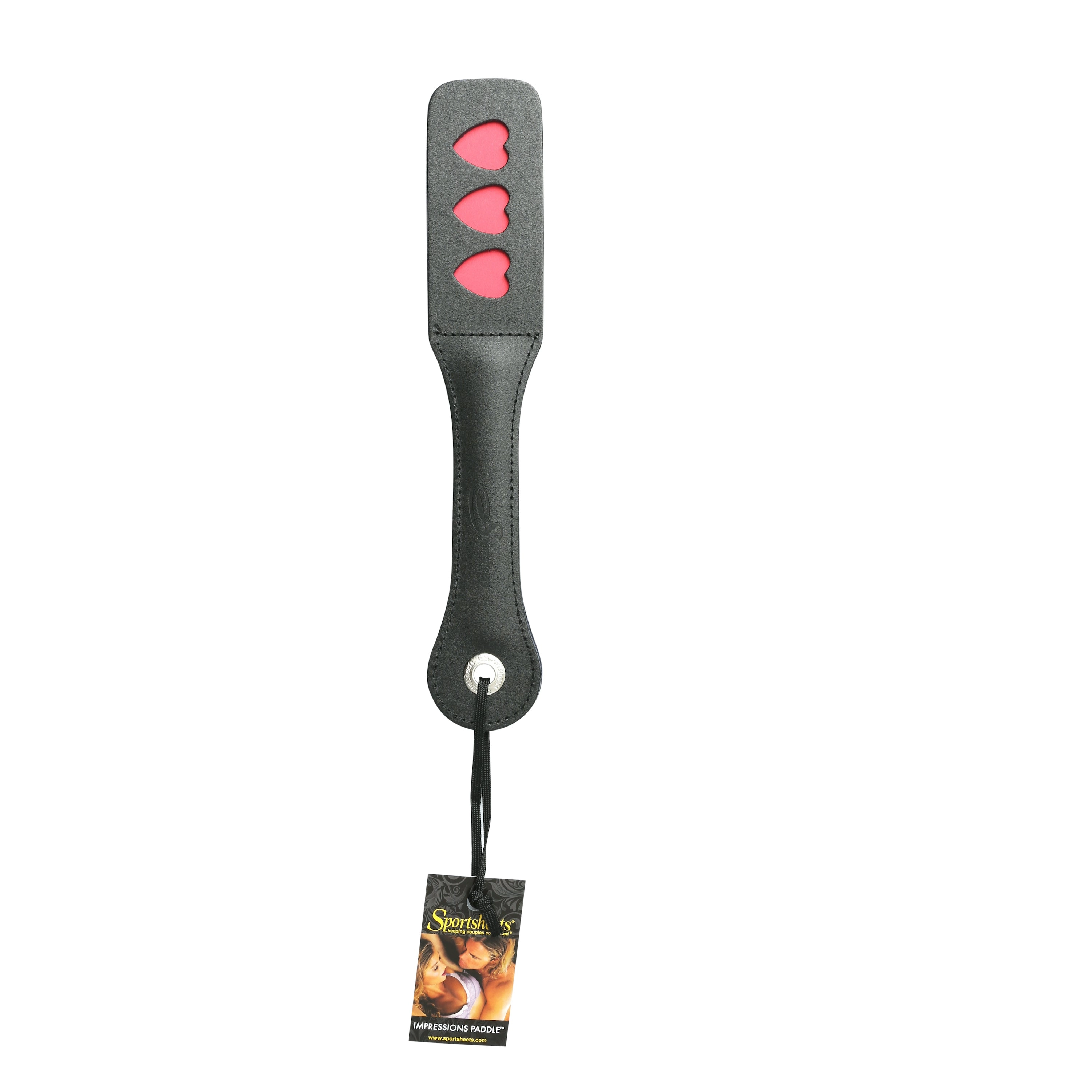 Leather Heart Impression Paddle