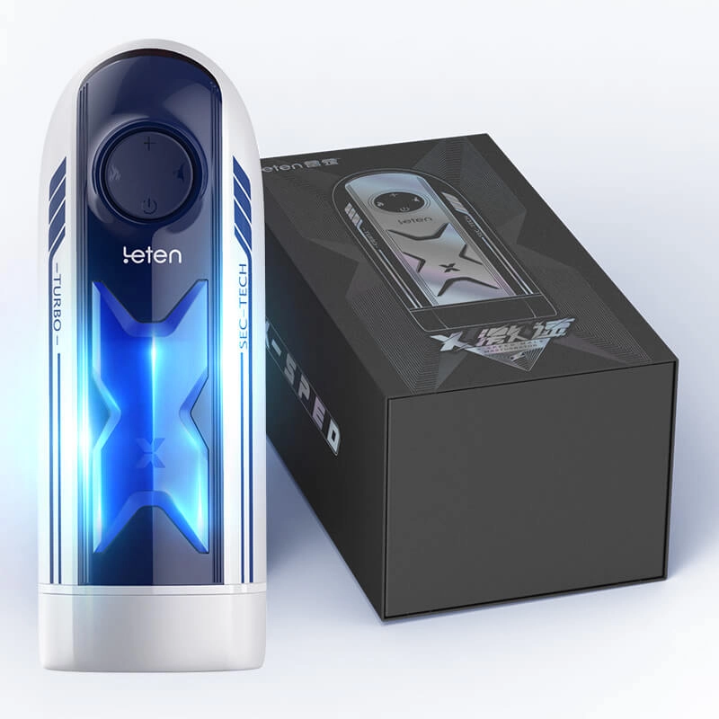 Leten X-TURBO 700 times/min Automatic Telescopic Heating Male Masturbator
