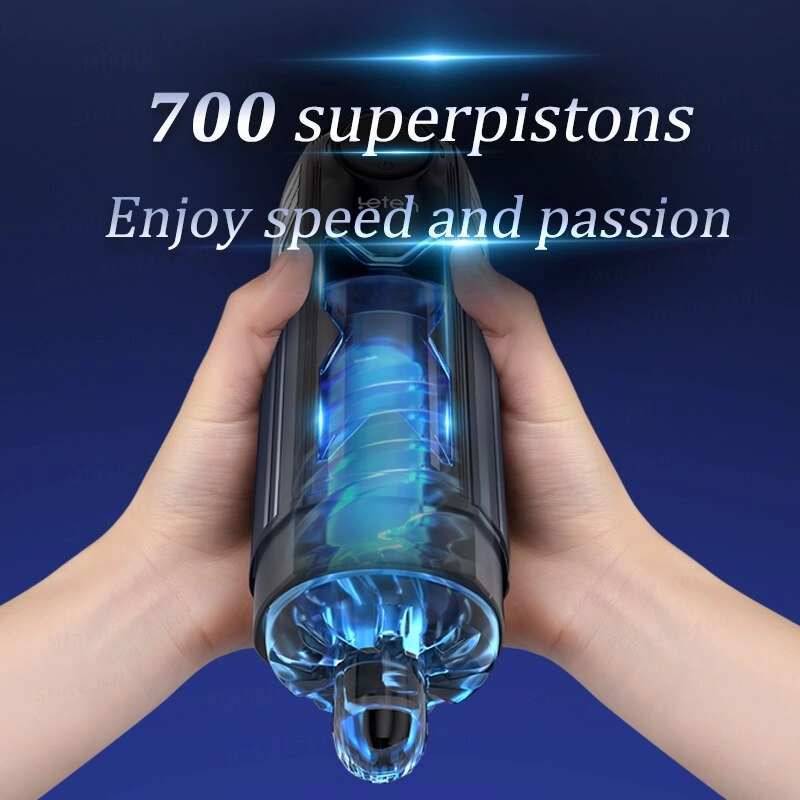 Leten X-Turbo 700 times/Min Electric Piston Heated Male Masturbator