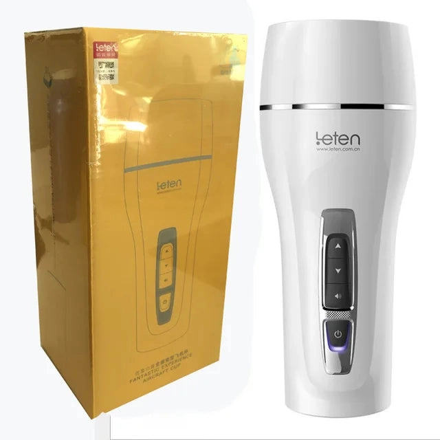Leten Yui Hatano Pussy Masturbator for Male Interactive Voice 10 Mode Vibration Aircraft Cup