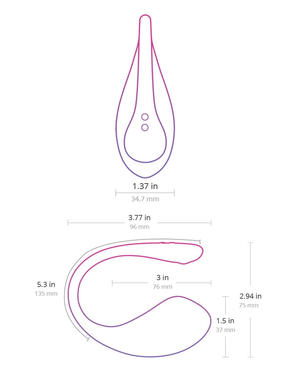 Lovense Lush 3 Wearable Bullet Vibrator