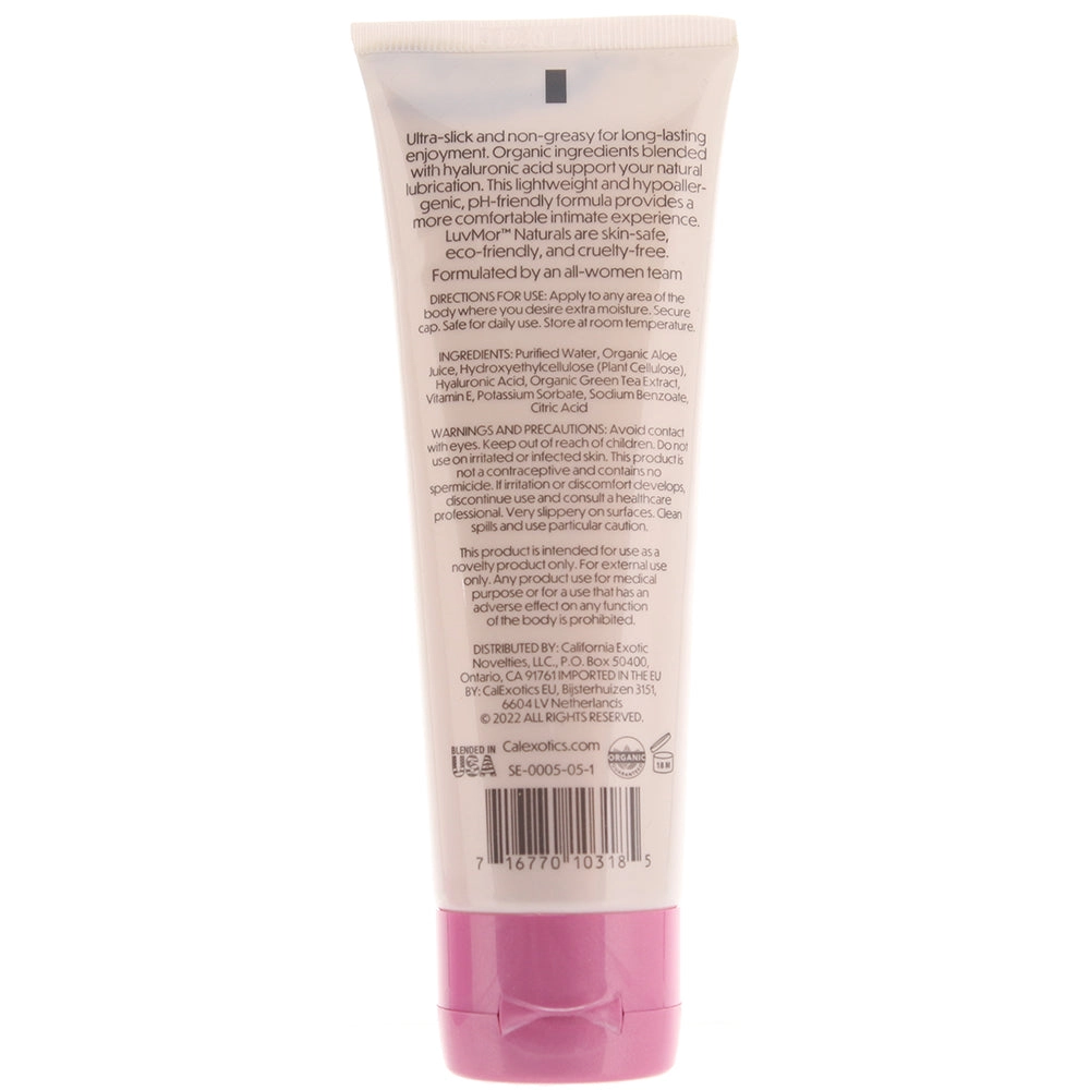 LuvMor Naturals Water Based Lube in 4oz/120ml