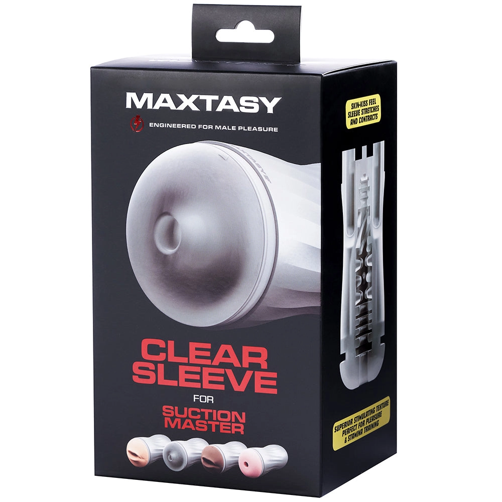 Maxtasy Clear Standard Sleeve For Suction Master