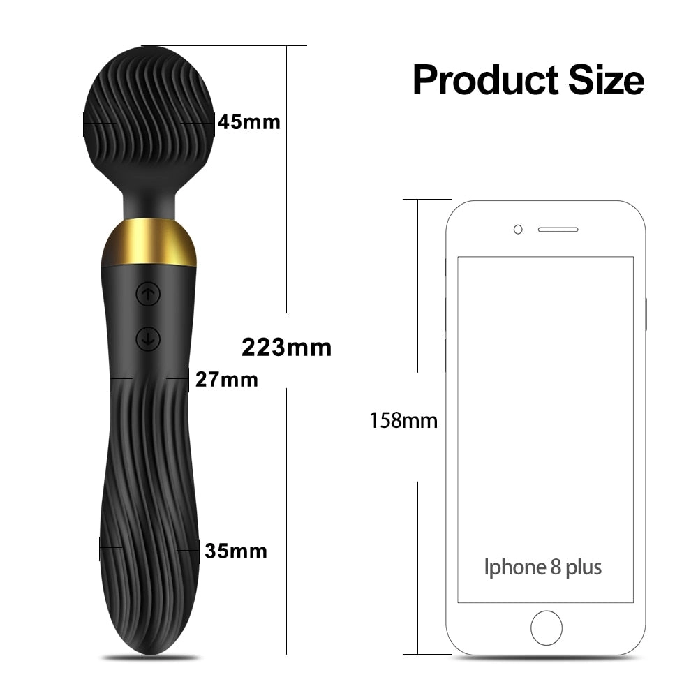 Mini AV Magic Wand Massager Dildo Vibrator Sex Toys for Adults Women Clit Clitoris Stimulator