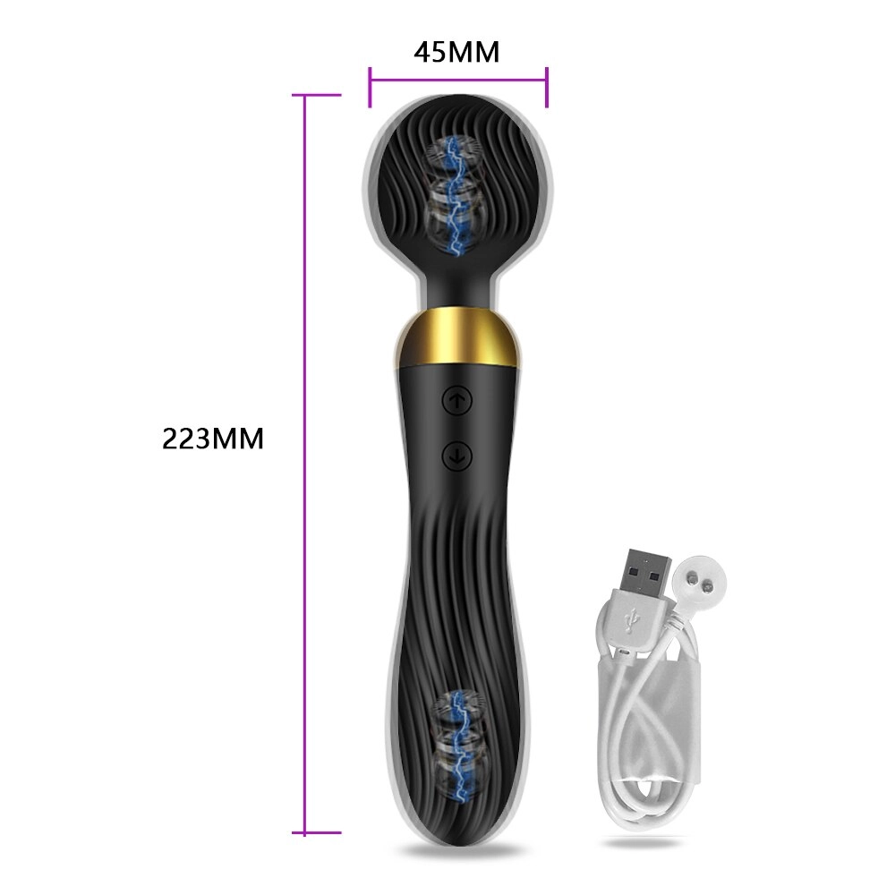 Mini AV Magic Wand Massager Dildo Vibrator Sex Toys for Adults Women Clit Clitoris Stimulator