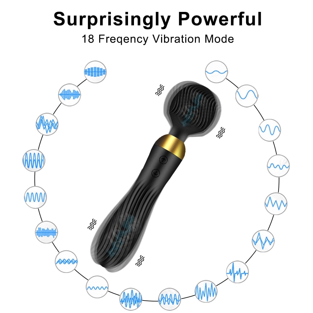 Mini AV Magic Wand Massager Dildo Vibrator Sex Toys for Adults Women Clit Clitoris Stimulator