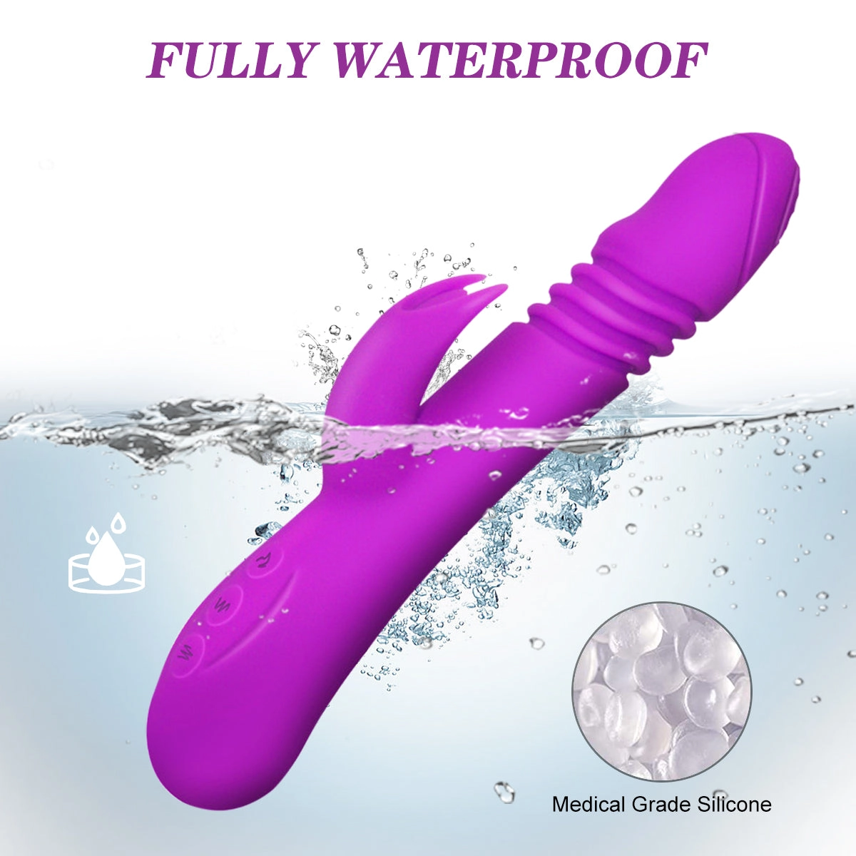 Multi-frequency Vibration Rabbit Vibrator