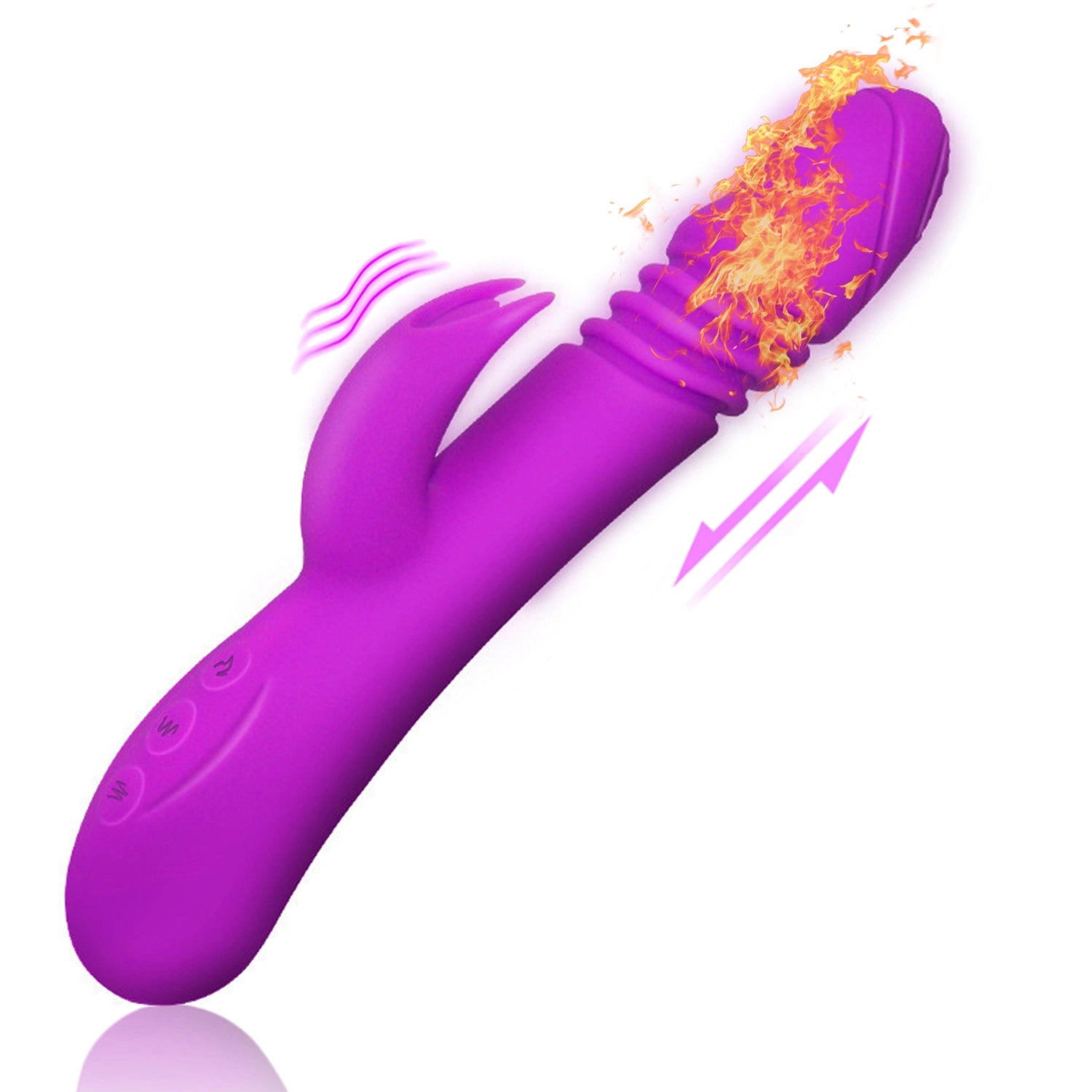 Multi-frequency Vibration Rabbit Vibrator