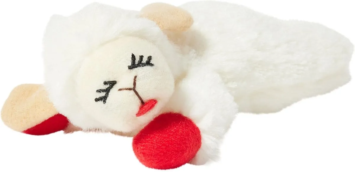 Multipet Lamb Chop Cat Toy with Catnip
