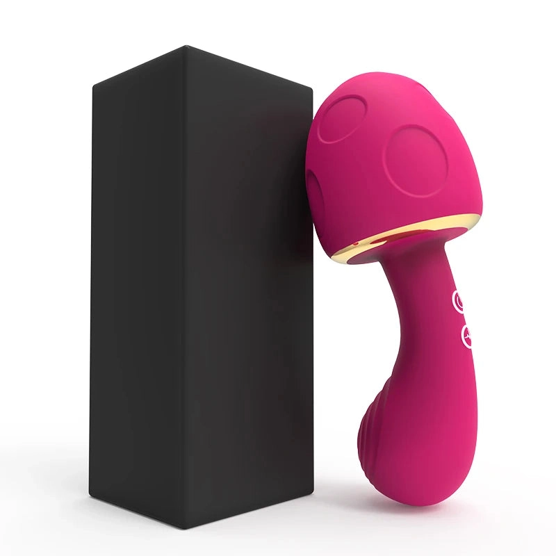Mushroom Vibrator Heated Dual Vibrating Vibrator