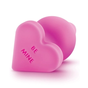 Naughty Candy Hearts Buttplug Be Mine in Pink