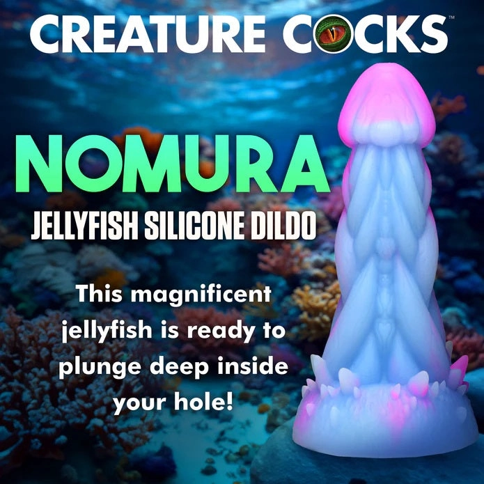 NOMURA JELLYFISH SILICONE DILDO