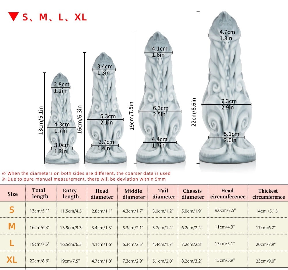 Nothosaur ARIES - Fantasy Animal Dildo - Ram Knot Dildo - Zodiac Dildo