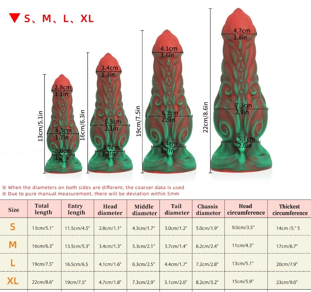 Nothosaur ARIES - Fantasy Animal Dildo - Ram Knot Dildo - Zodiac Dildo
