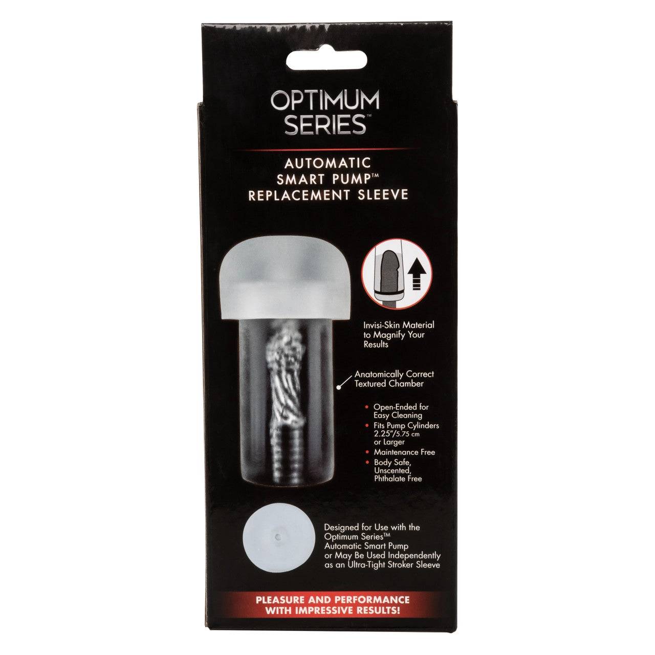 Optimum Series Automatic Smart Pump Replacement Sleeve - Clear