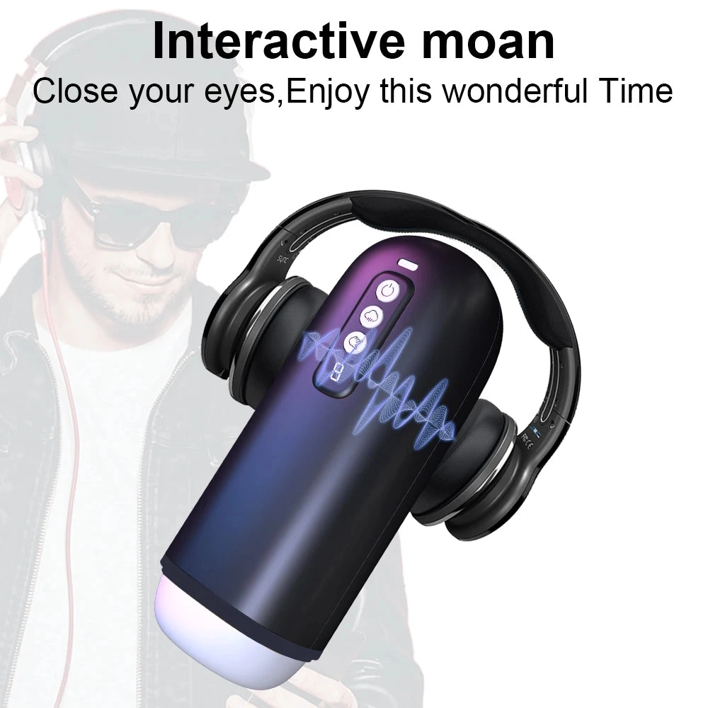 Oral Sex Toys for Men Real Vagina Pocket Pussy Automatic Oral Sex Machine