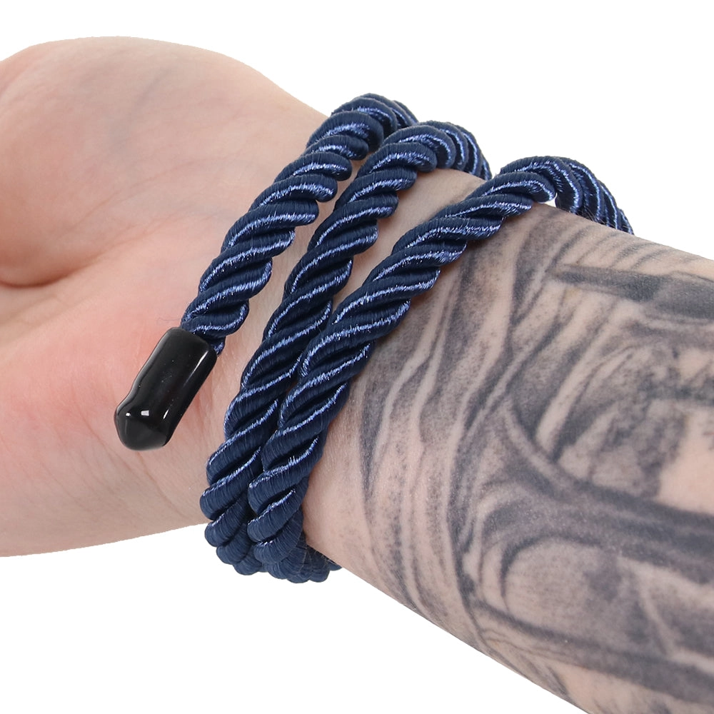 Ouch! 32.8'/10m Bondage Rope in Navy Blue