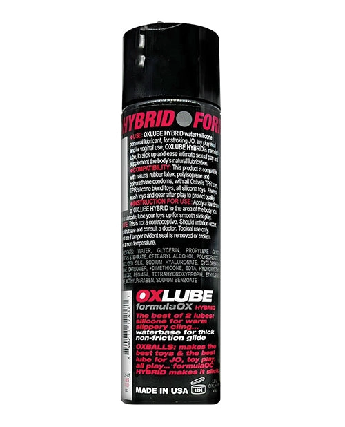 Ox Balls Oxlube Formula-ox Hybrid Silicone/Water