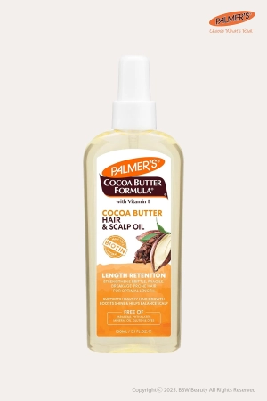 PALMER'S COCOA BUTTER FORMULA LENGTH RETENTION HAIR & SCALP OIL 5.1oz
