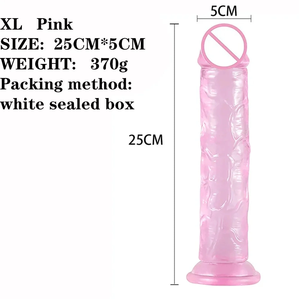 Pink Dildo for Women Realistic Anal Dildo