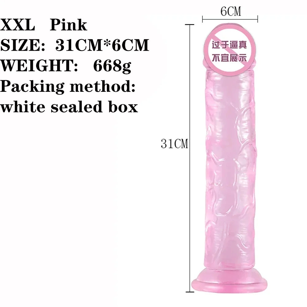 Pink Dildo for Women Realistic Anal Dildo