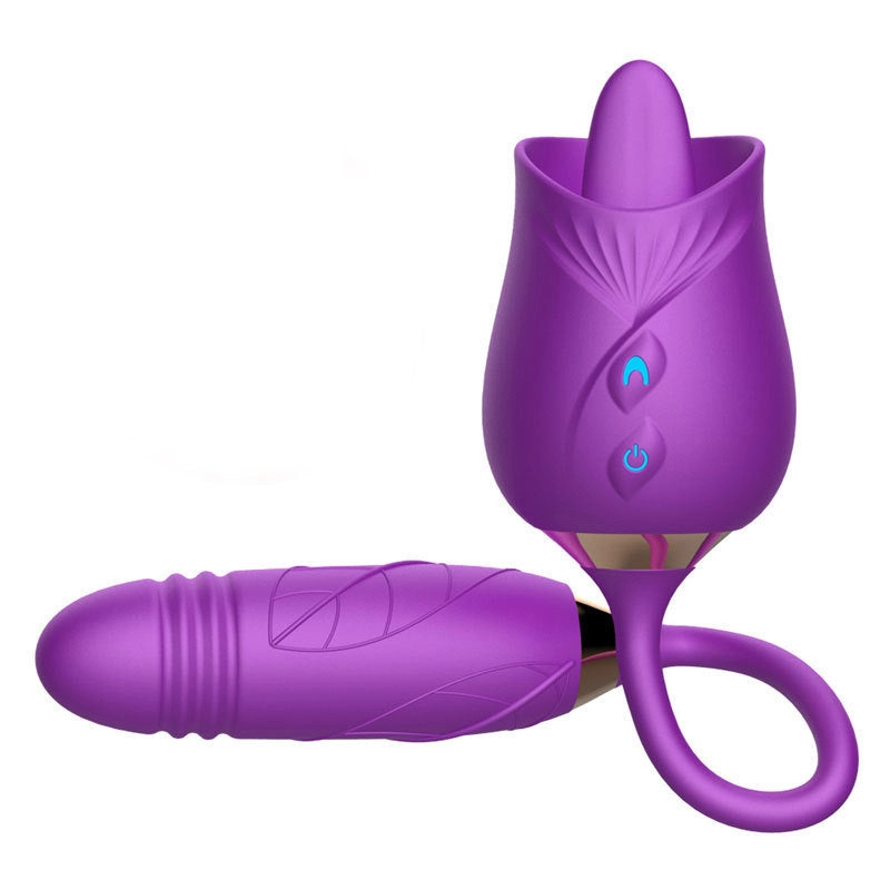 Playfultoy Rose Tongue Licking Vibrator