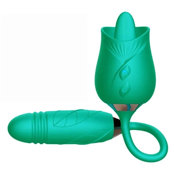 Playfultoy Rose Tongue Licking Vibrator
