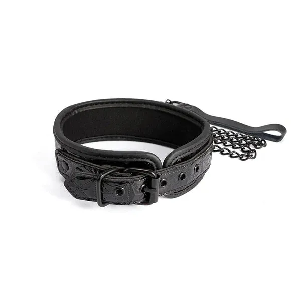 Power Play Collar & Leash - Black