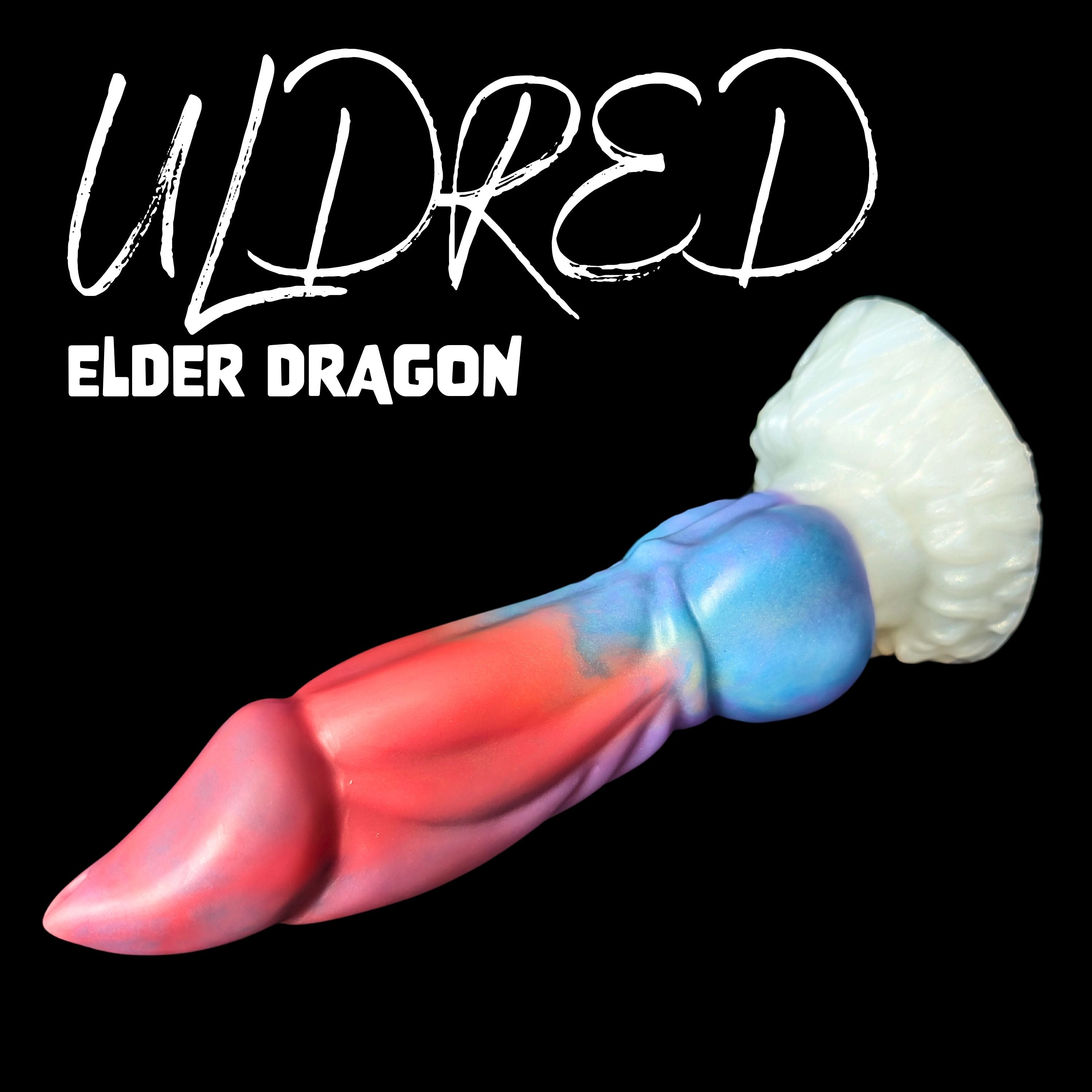 Premade XL Uldred - Split with Blend of Rainbow Colors upper and Sparkle White base - Classic Firmness