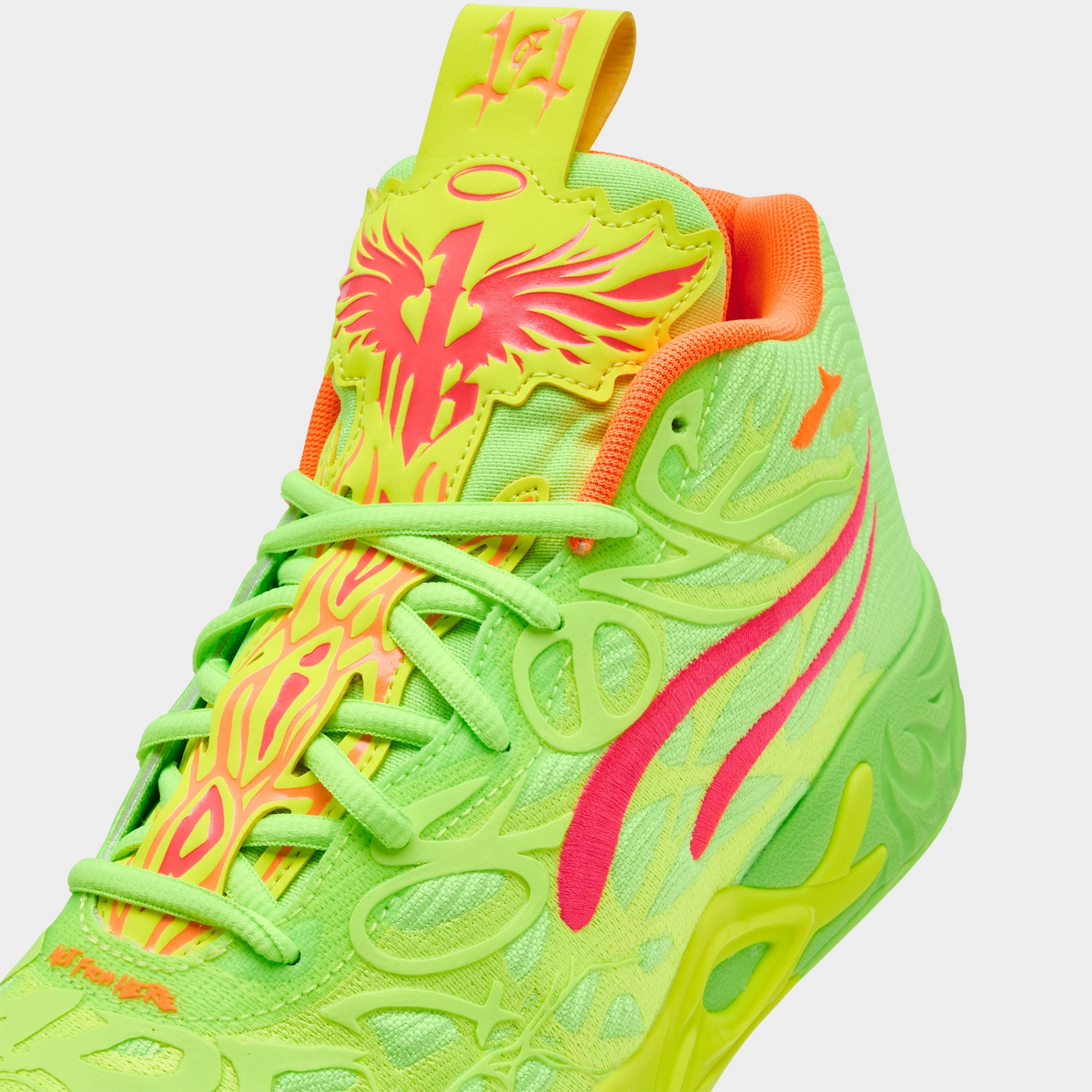 Puma x LaMelo Ball MB.04 Yellow Alert / Green Glare - Pink Alert