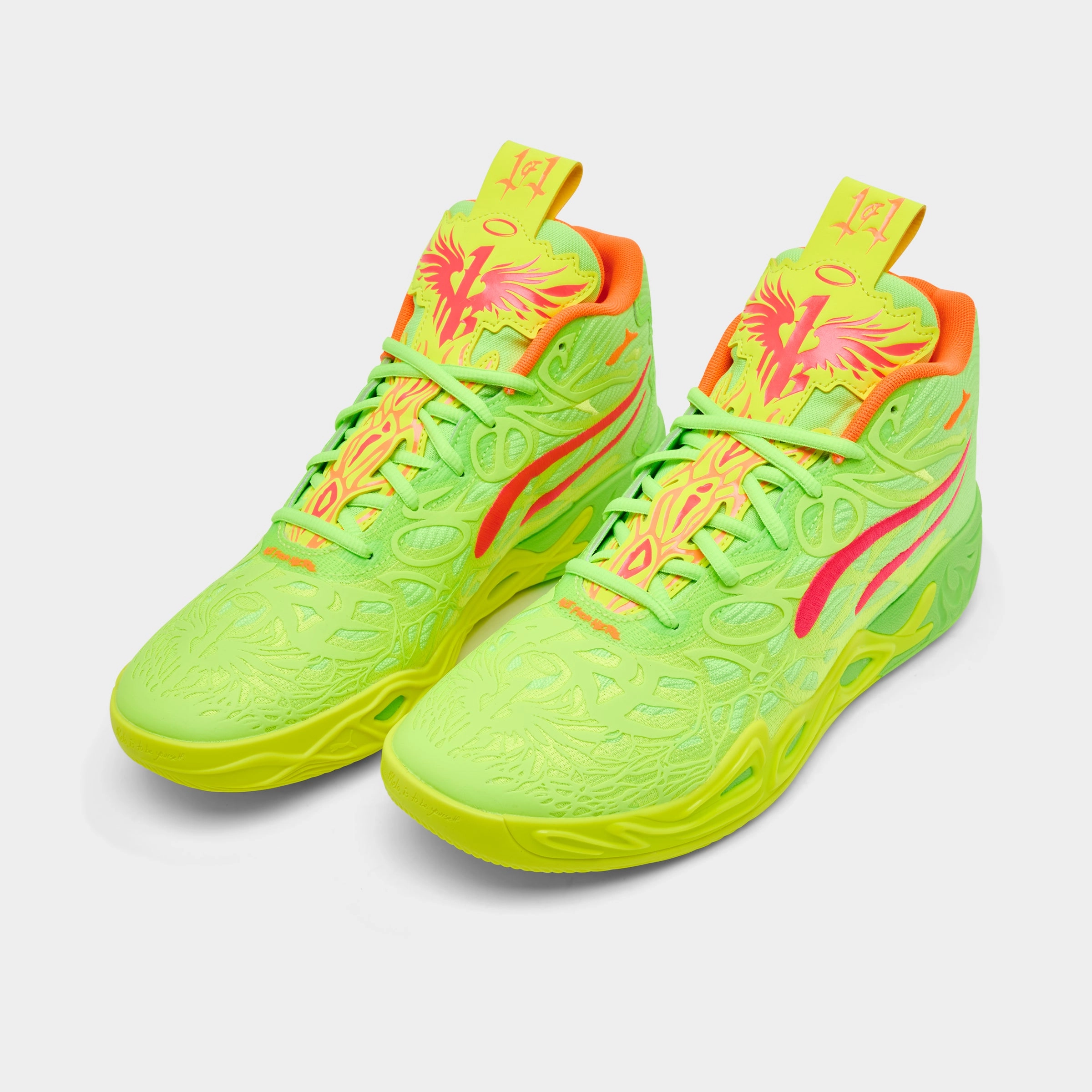 Puma x LaMelo Ball MB.04 Yellow Alert / Green Glare - Pink Alert
