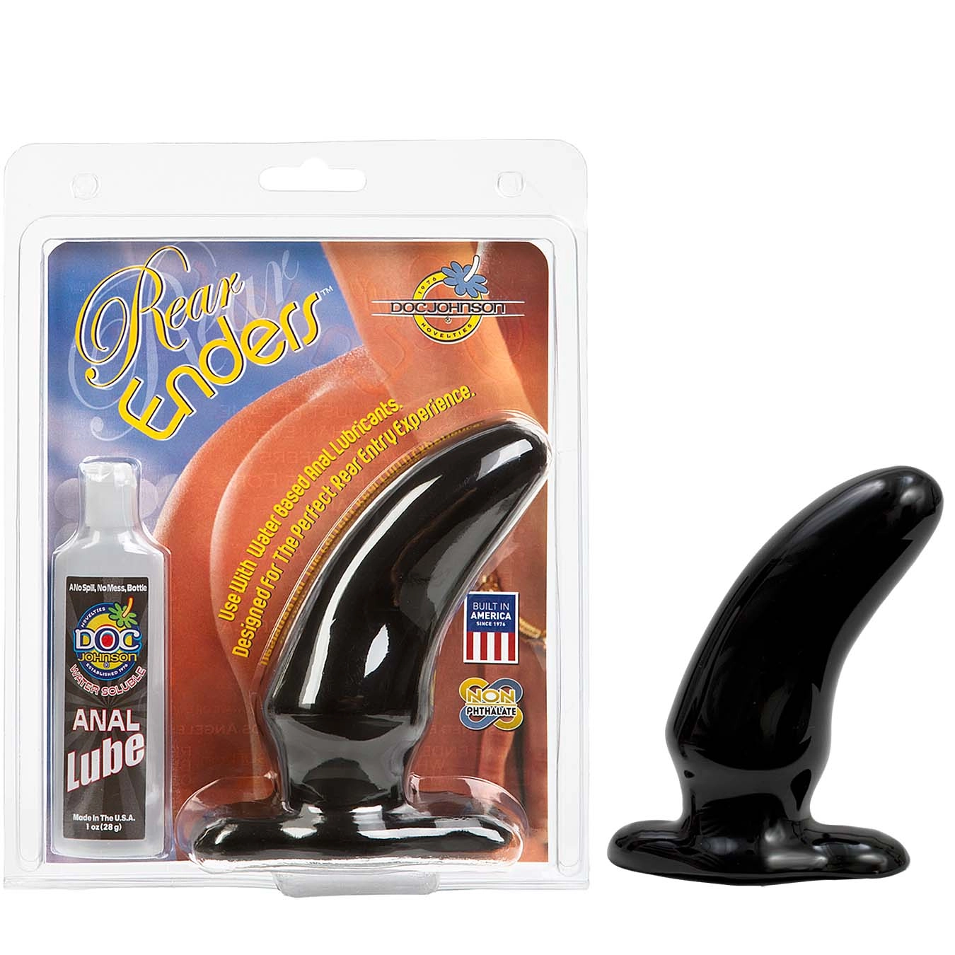 Rear Enders with Lube - Black