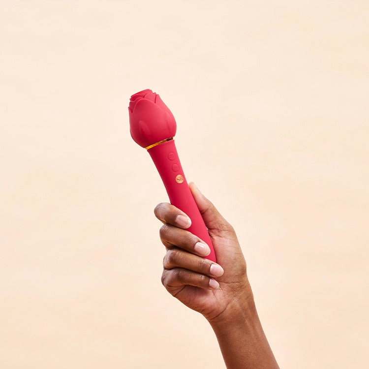 Rosegasm Twosome Dual Ended Suction Vibe