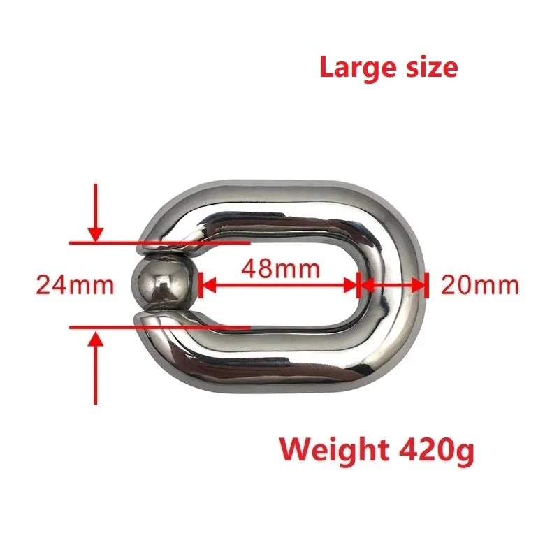 Scrotum Stretcher Heavy Metal Ball Stretcher