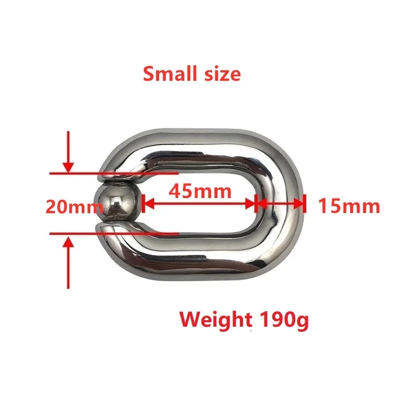 Scrotum Stretcher Heavy Metal Ball Stretcher